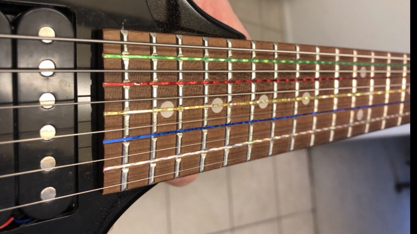 @groovefretboard Ibanez GRX20 Electric Guitar 🎸🤘🏽FretCorner Bends/ Pulloffs⭐️
