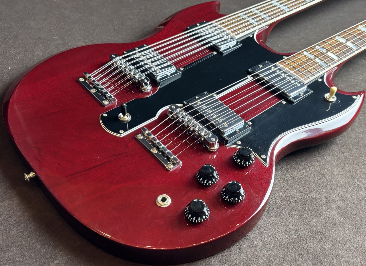 Gibson EDS-1275 Double Neck Guitar Heritage Cherry Used