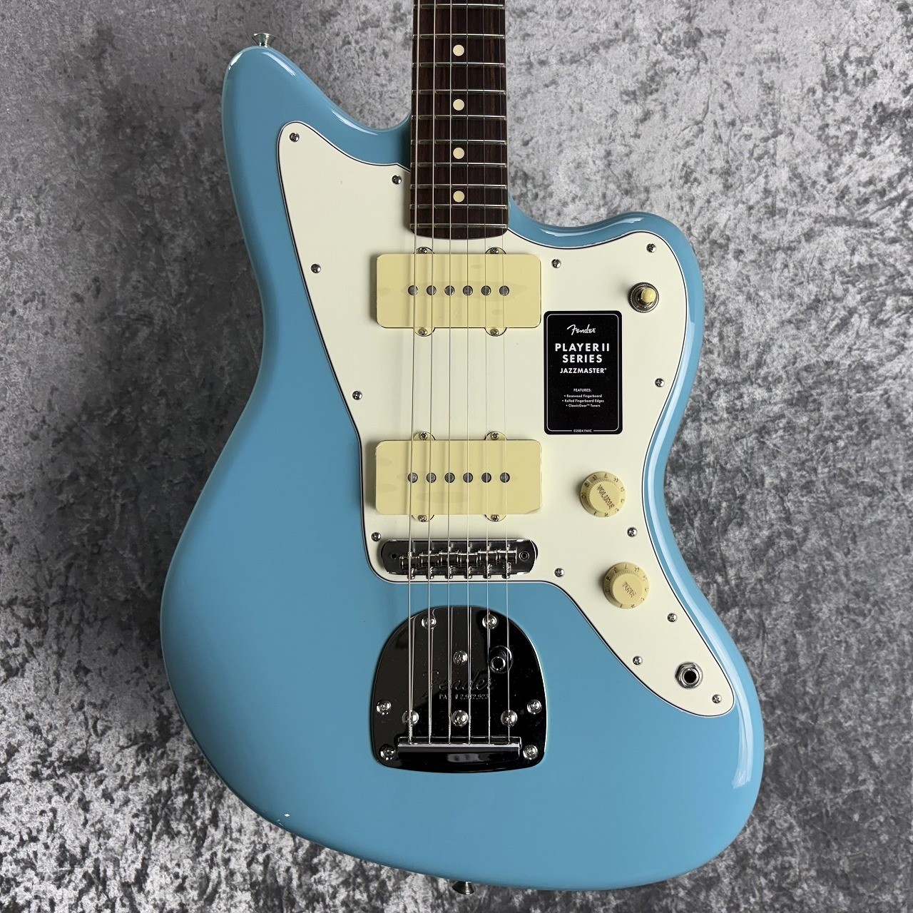 Fender Made in Mexico Player II Jazzmaster -Aquatone Blue- #MX25128575 3.61kg