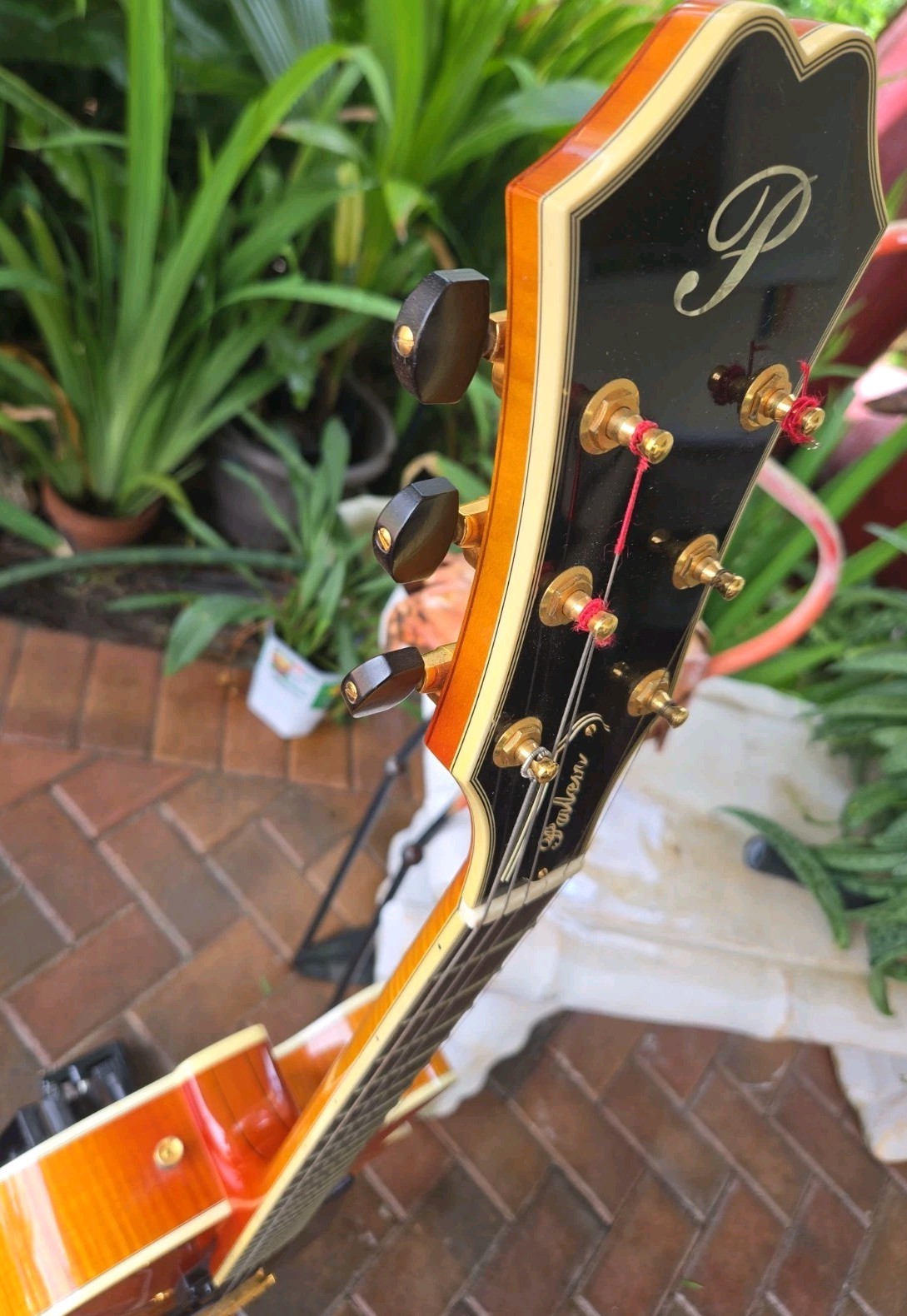 Rare Nelson Palen Handcrafted Jazz Archtop Guitar 2004 Serial 33 TKL Case
