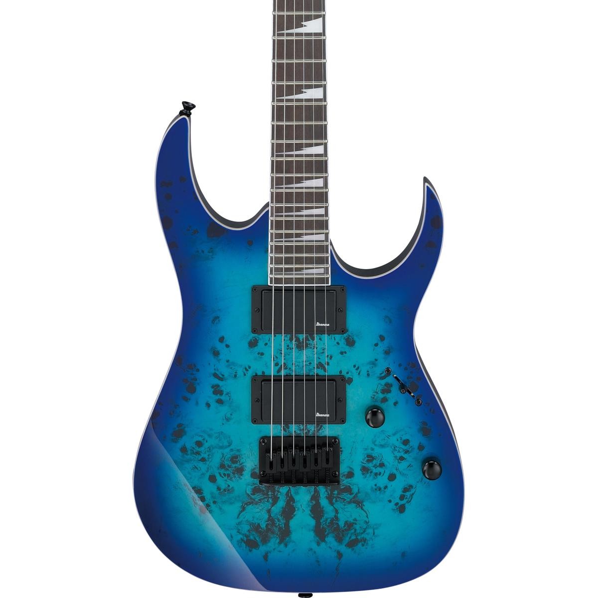 Ibanez GRGR221PA Gio RG Electric Guitar, Aqua Burst #GRGR221PAAQB
