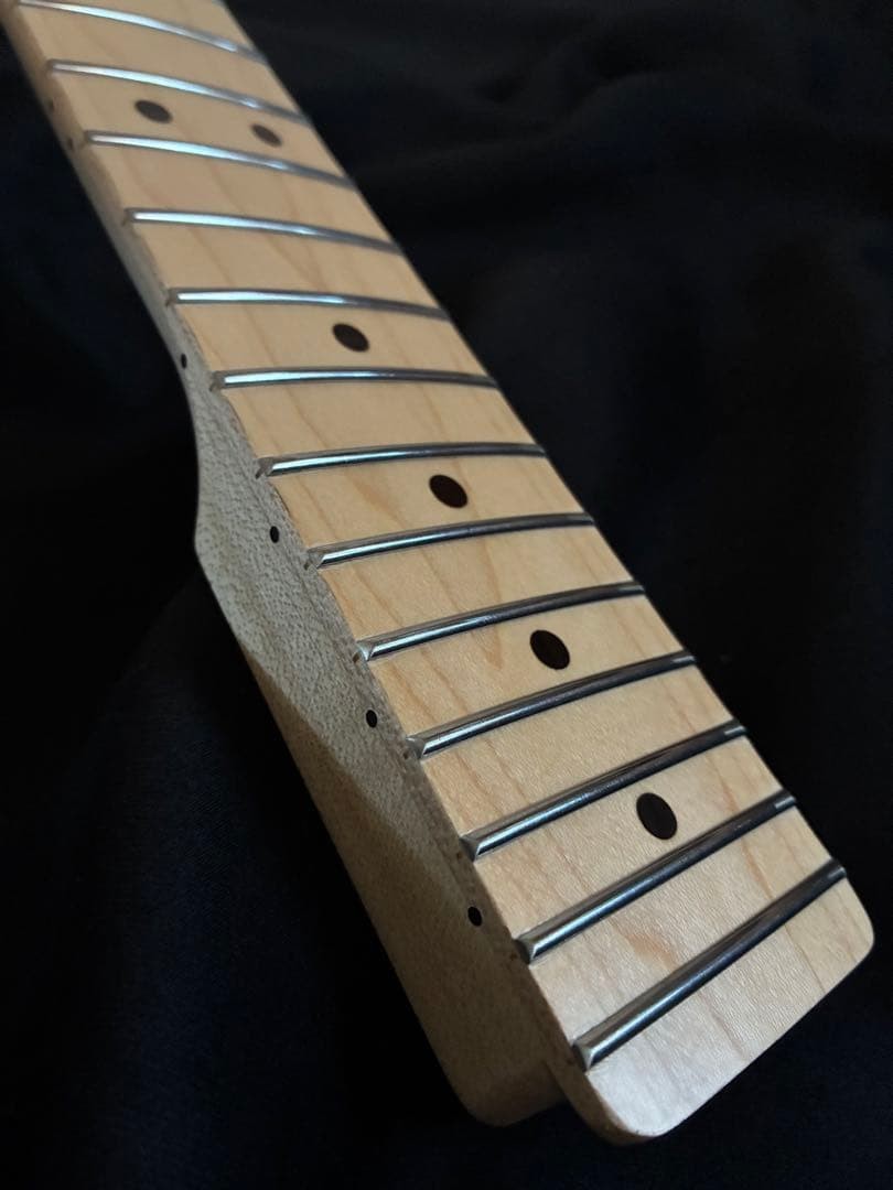 Telecaster maple fingerboard (No. 71) Nature color nitro satin painting