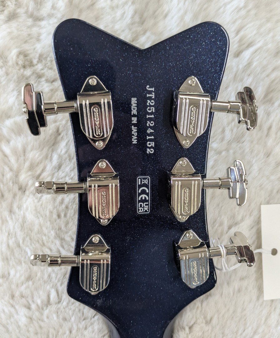 Gretsch G6136T-RR Rich Robinson Signature Magpie w/ Bigsby, Raven’s Breast Blue