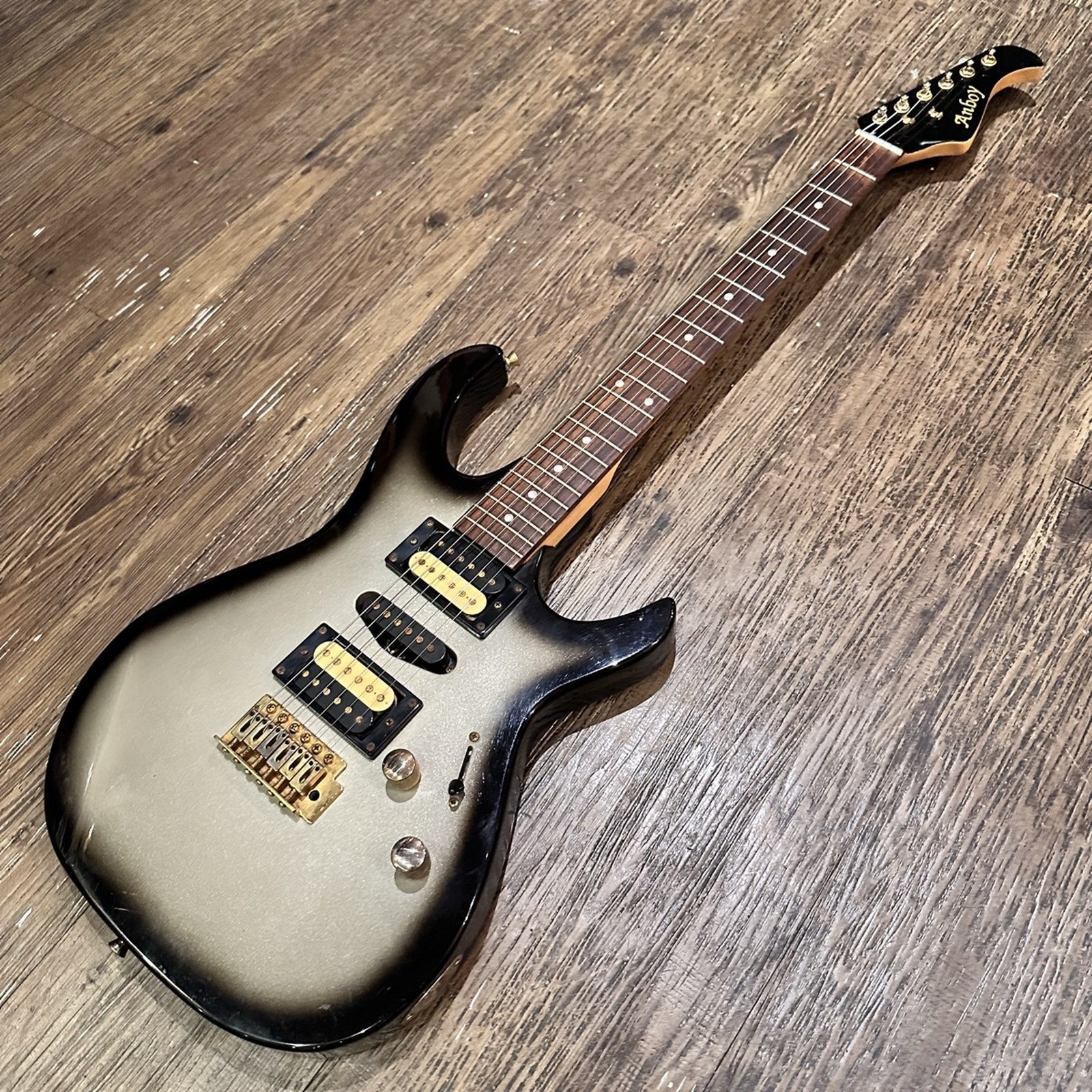 ANBOY AN-25 Used Maple Neck Rosewood Fingerboard Black Burst