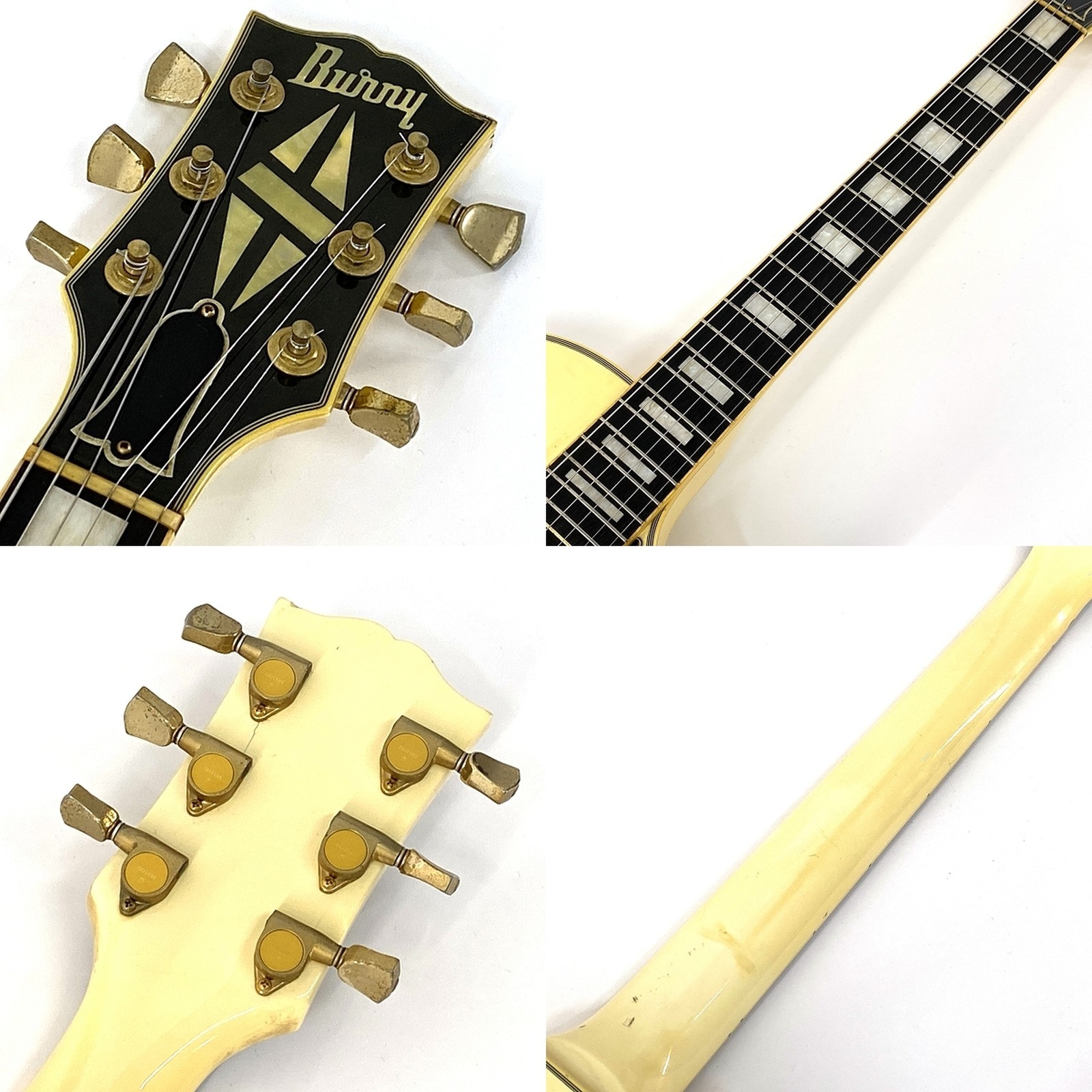 Burny RLC-60 Used Mahogany Body Mahogany Neck Rosewood Fingerboard White