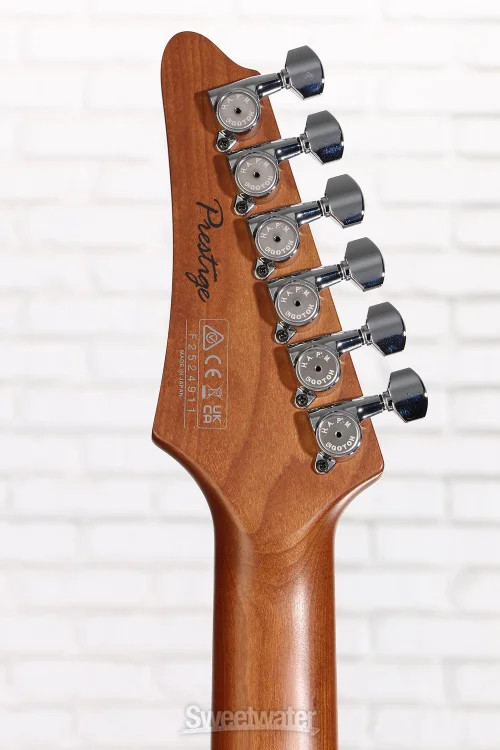 Ibanez Prestige AZ2402 Electric Guitar – Tri Burst Fade Flat