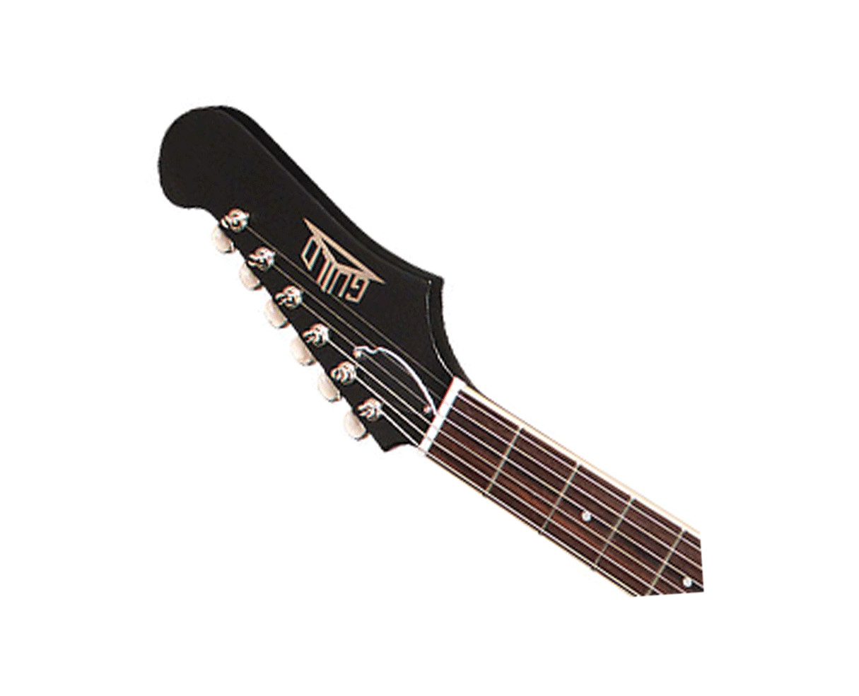 Guild Starfire I Jet 90 Semi-Hollow Guitar w/GVT – Black Satin – Open Box