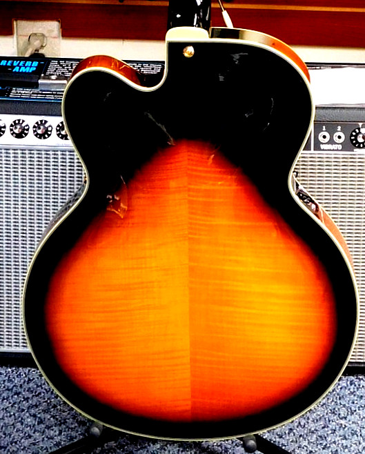 D’Angelico Excel EXL-1 Hollowbody Electric Guitar w/Case! Dark Iced Tea Burst!!