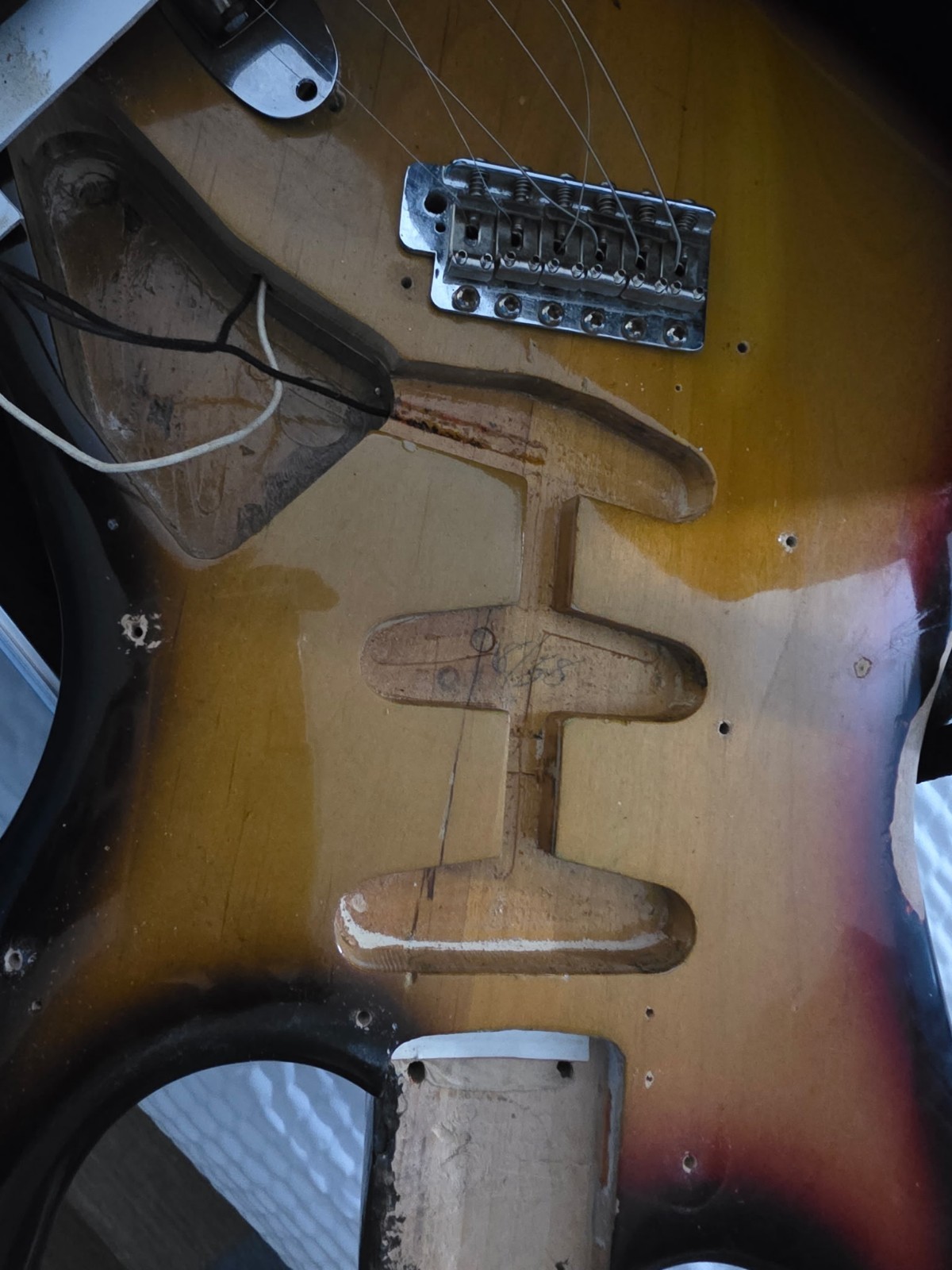 Vintage 1958 Fender Stratocaster w/HSC! -LL