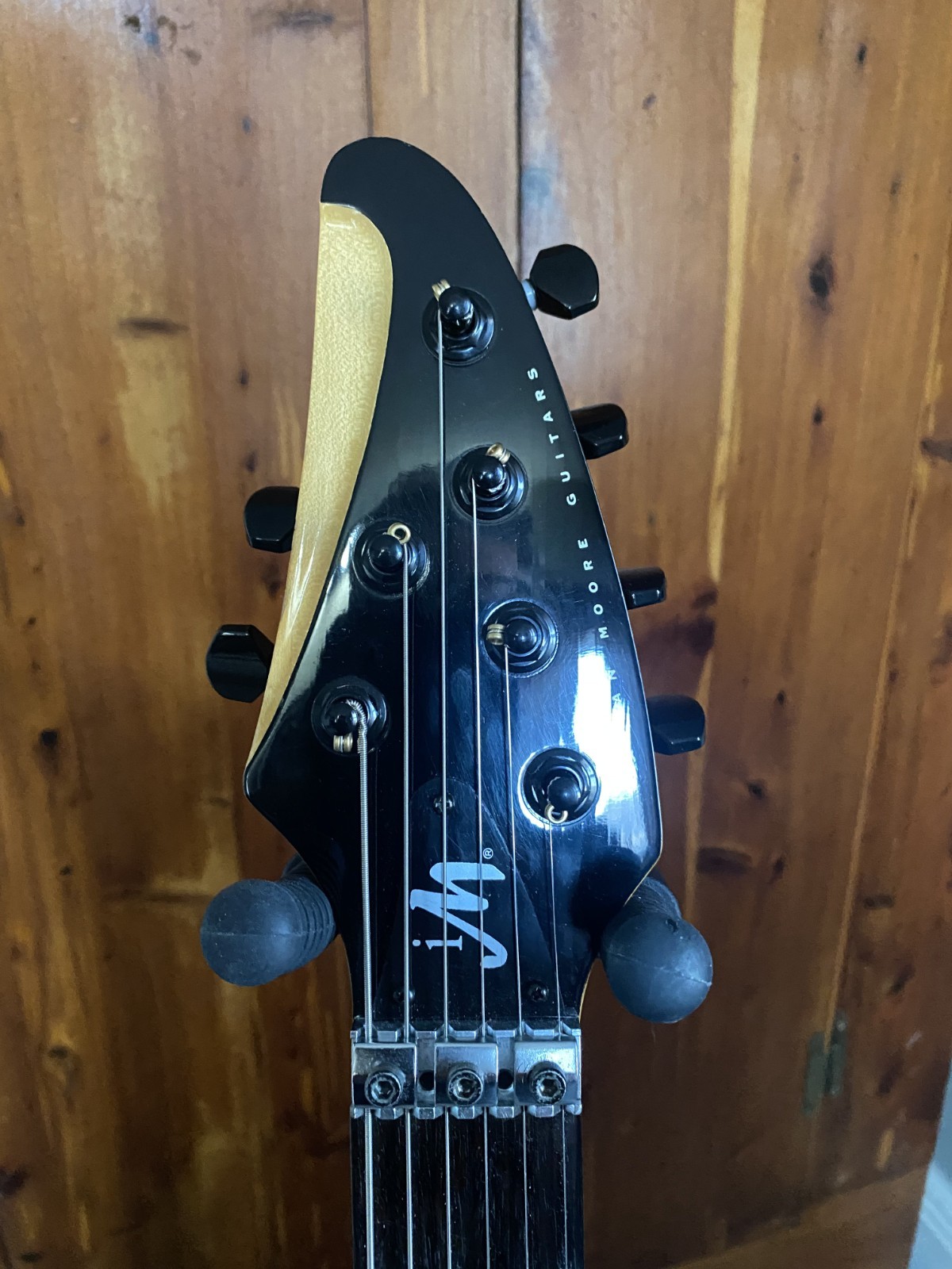 Brian Moore iM Quilted Trans Blue Korea UPGRADES hard case Floyd Rose FREE SHIP
