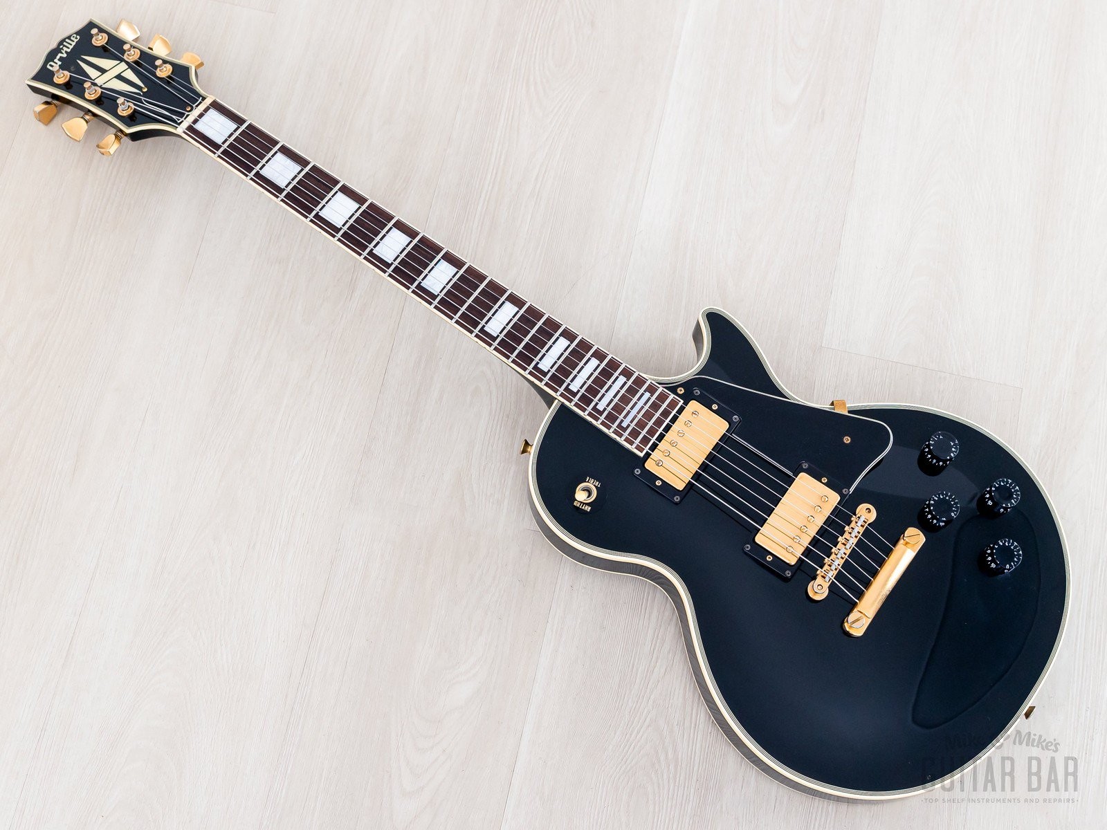 1995 Orville Les Paul Custom Black Beauty LPC-75 Gibson-Licensed, Japan Terada