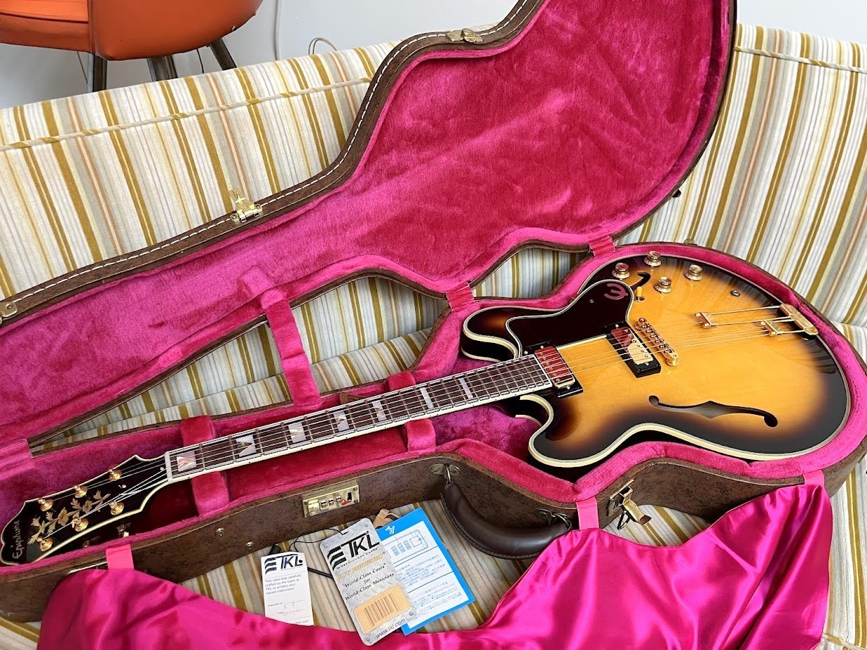 2004 EPIPHONE USA 1964 SHERATON Reissue (John Lee Hooker variant) Excellent