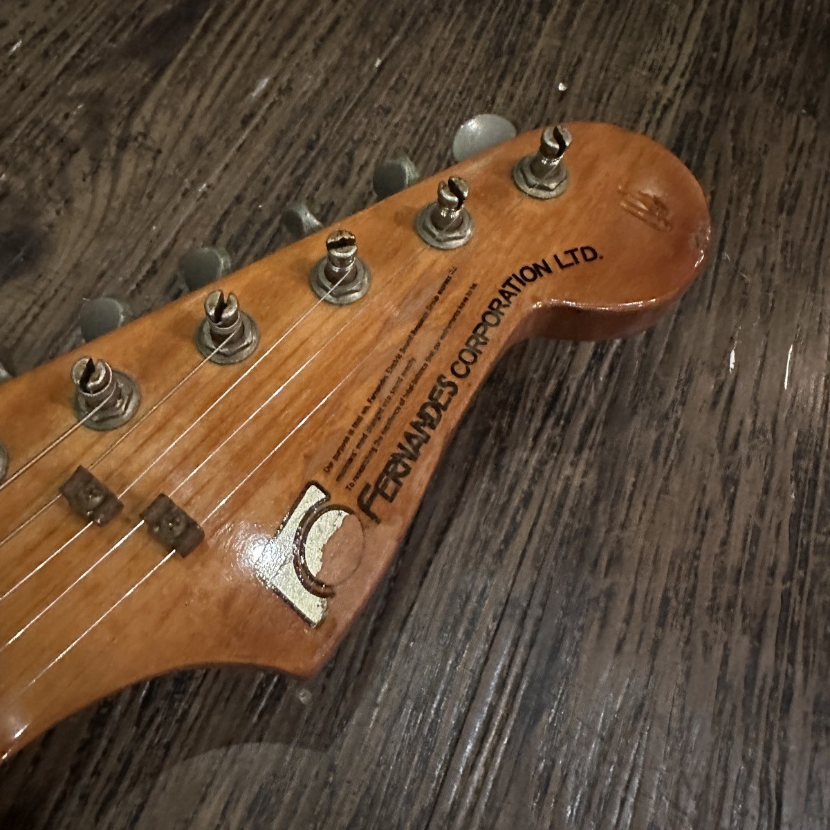 Fernandes FST 60 Ishi Logo 5 Digit Serial 1970s Electric Guitar Made in Japan