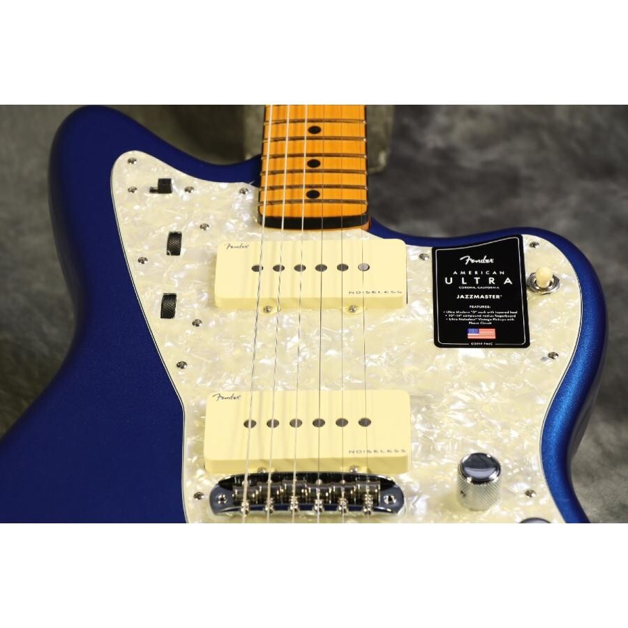 Fender American Ultra Jazzmaster Maple Fingerboard Cobra Blue
