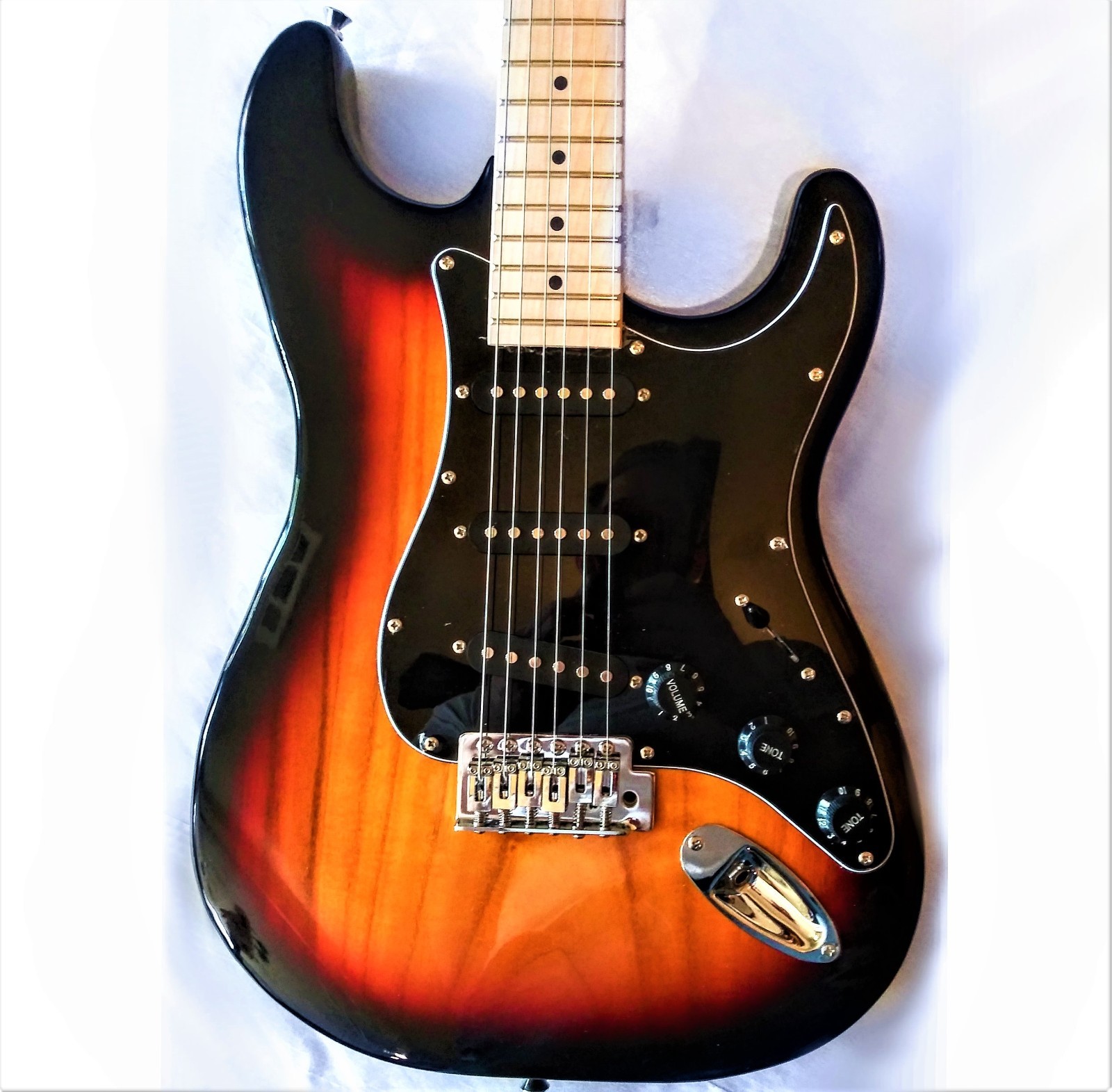🎸 FREE SHIPPING!🎸Glarry S Style Electric Guitar +Soft Case/Gig Bag +Strap!
