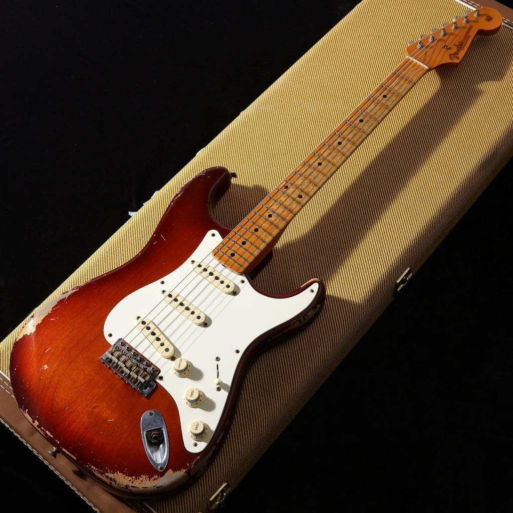 Fender Custom Shop Master Built 1957 Stratocaster Heavy Relic Violin Burst byTod
