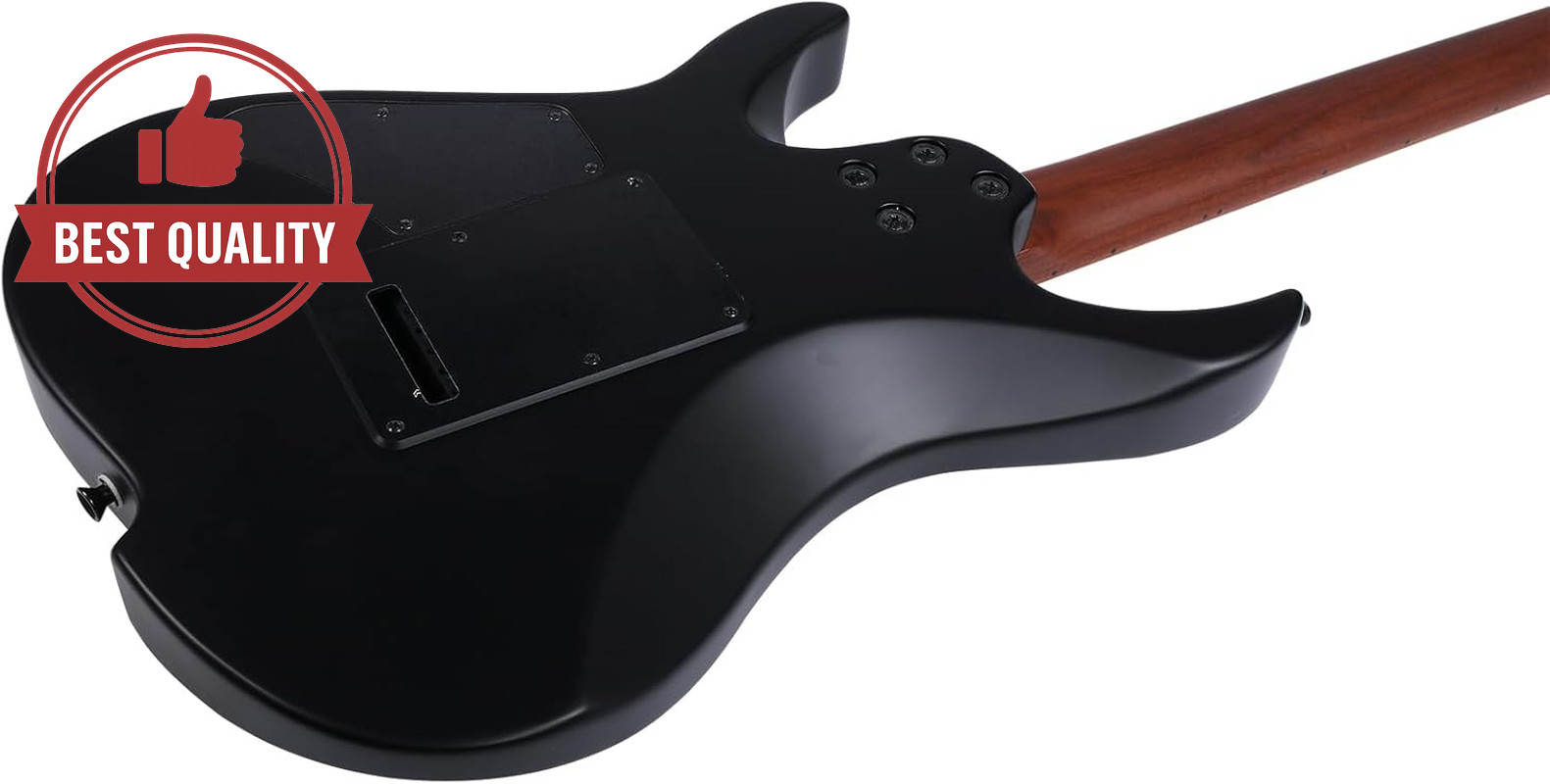 Vola OZ 24 RV SRM Black Matte Electric Guitar w Roasted Maple Neck Gotoh Bridge