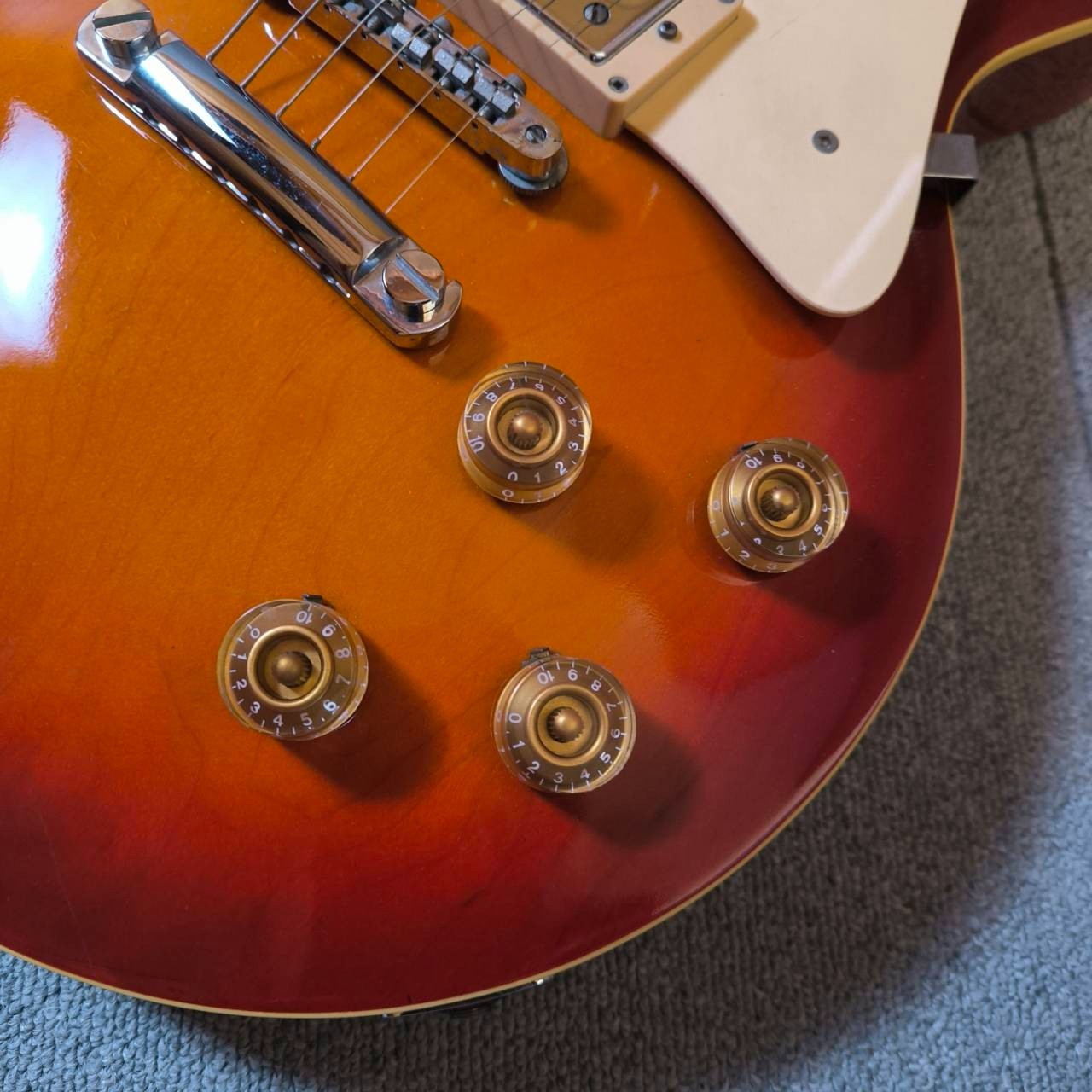 Orville By Gibson Electric Guitar Les Paul Stand Cherry Sunburst Used Made In JP