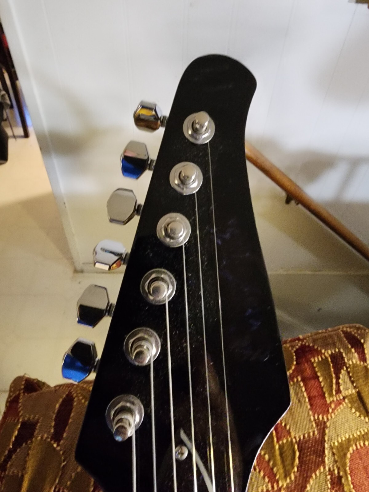 Sawtooth ES Series Electric Guitar, Maple Neck, EXTRA Black, ST-ES Strat Goth
