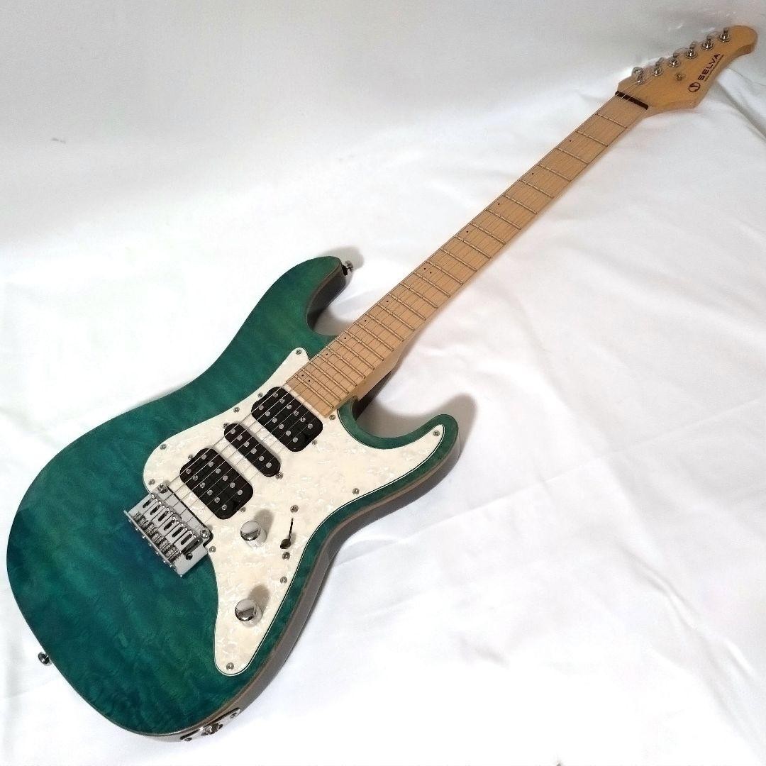 SELVA SST-600 Strat Type Quilt Maple Top HSH