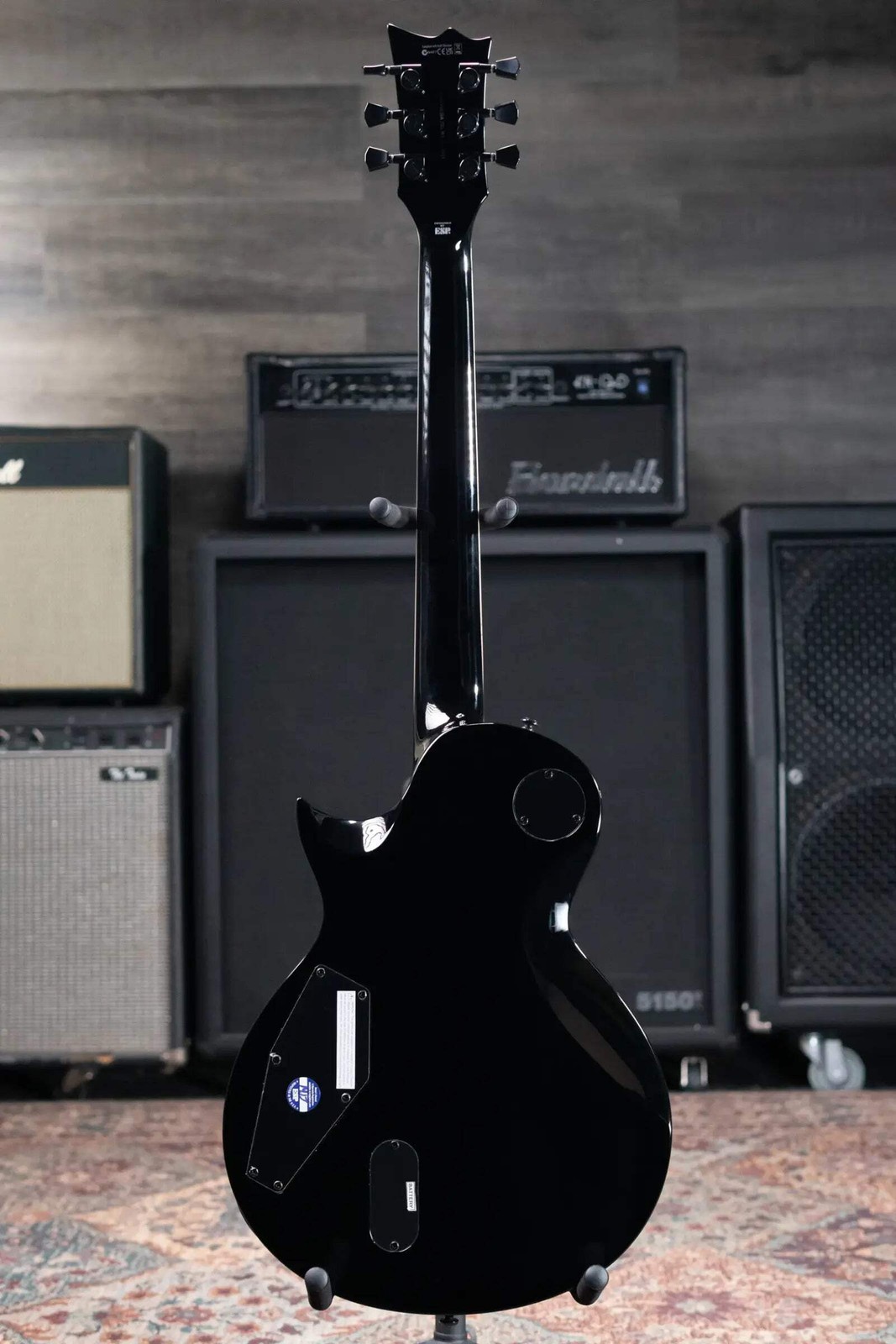 ESP LTD EC-400 QM Electric Guitar – See Thru Black Sunburst
