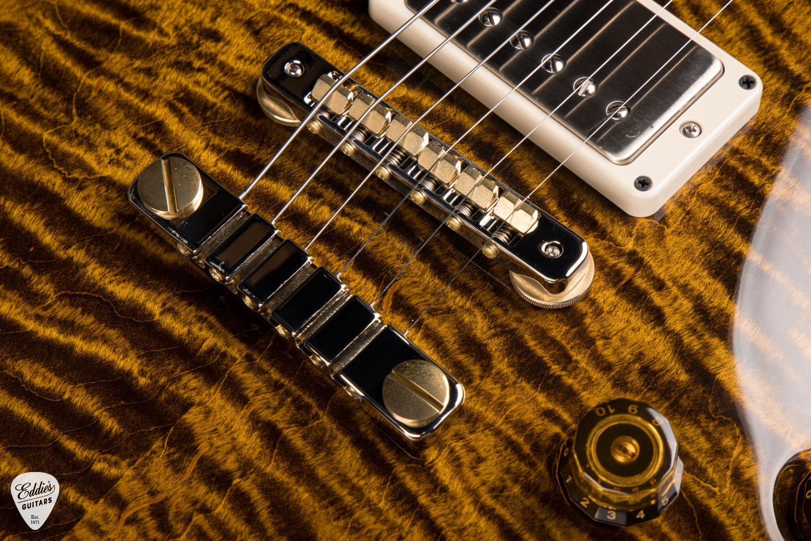 PRS McCarty 594 Singlecut – Black Gold Wraparound Burst