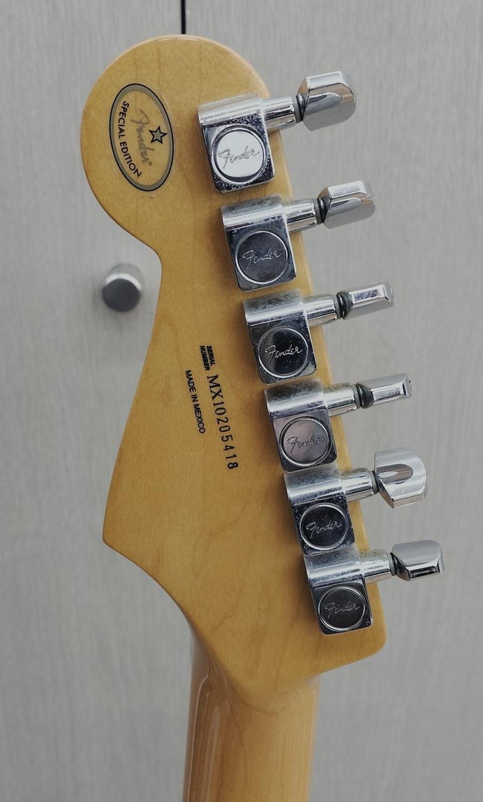FENDER MEXICO STRATCASTER Used Alder body Maple neck Maple fingerboard White