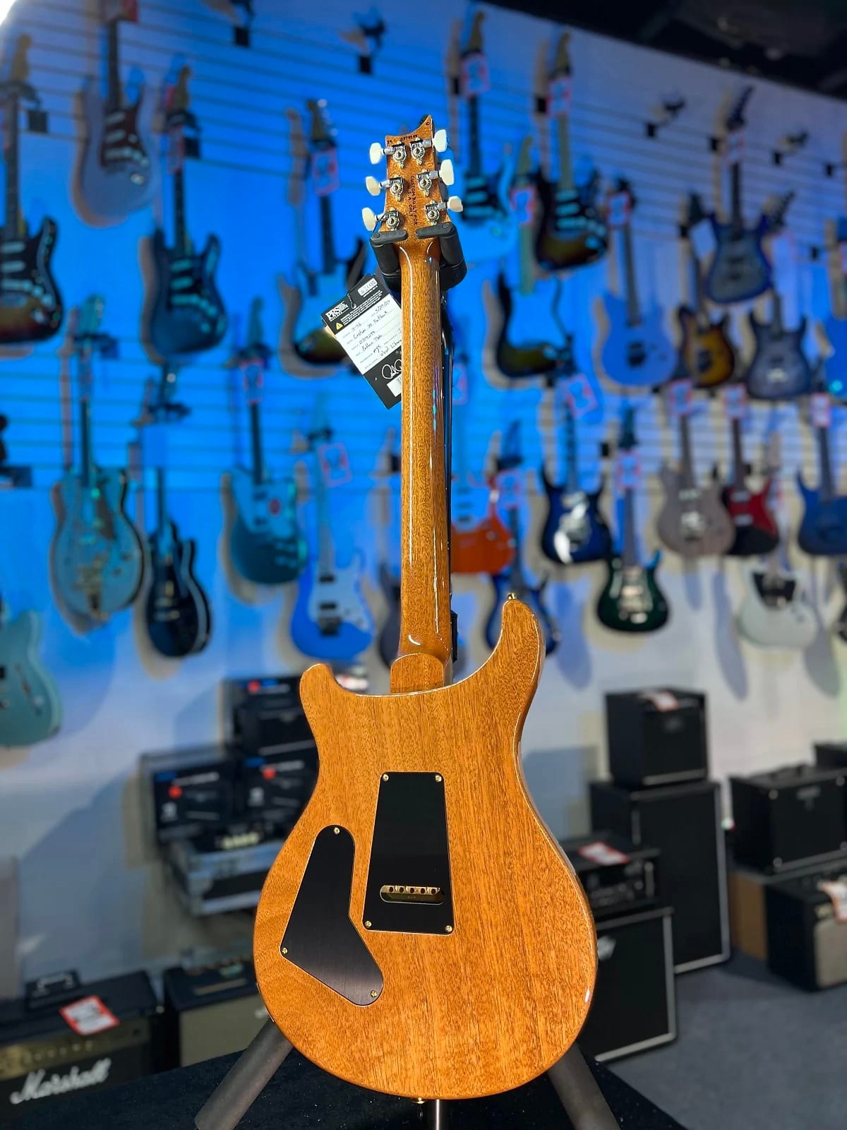 PRS Wood Library Custom 24 Fatback – Custom Color – Quilt 10 Top, Braz 293