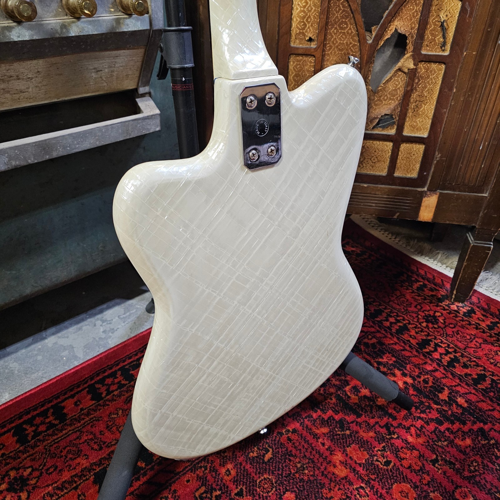 1963 Crucianelli Elite Model 40-V Blue Sparkle
