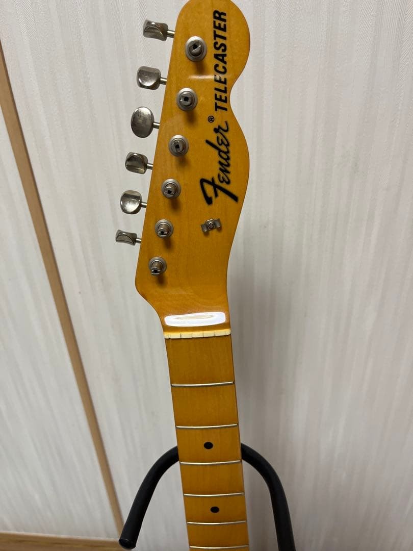 Fender Japan Telecaster Mahogany Body Pearl Pickguard Hollow Semi-Body Guitar