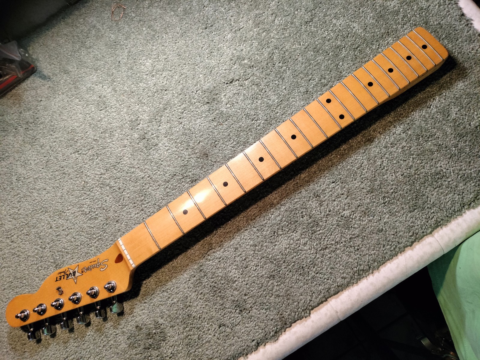 1984 Fender Tele Squier Bullet Telecaster Neck Made In Japan – Fully Loaded MIJ