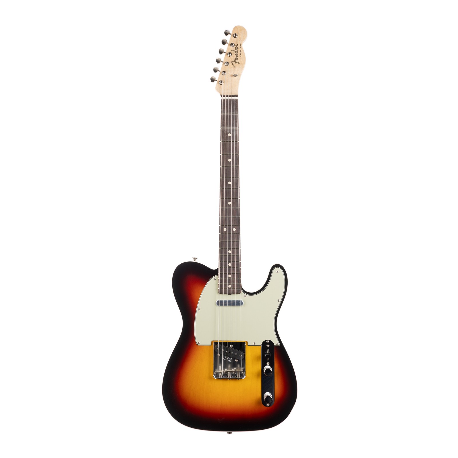 Fender Custom Shop 1963 Telecaster Custom NOS Rosewood – 3 Tone Sunburst