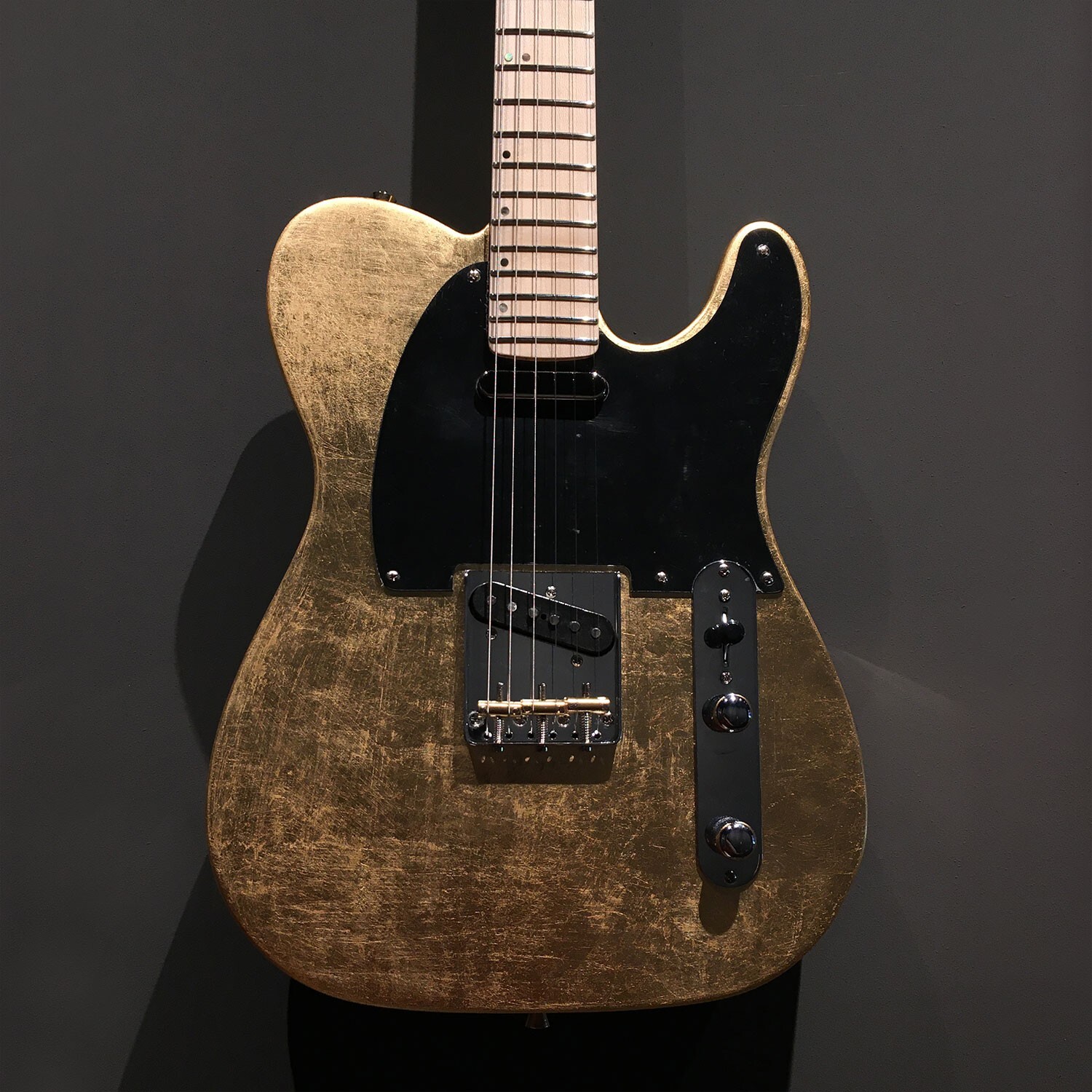 FRANCHIN Mars guitar Glossy METALLIC LEAF T-Style *MADE TO ORDER