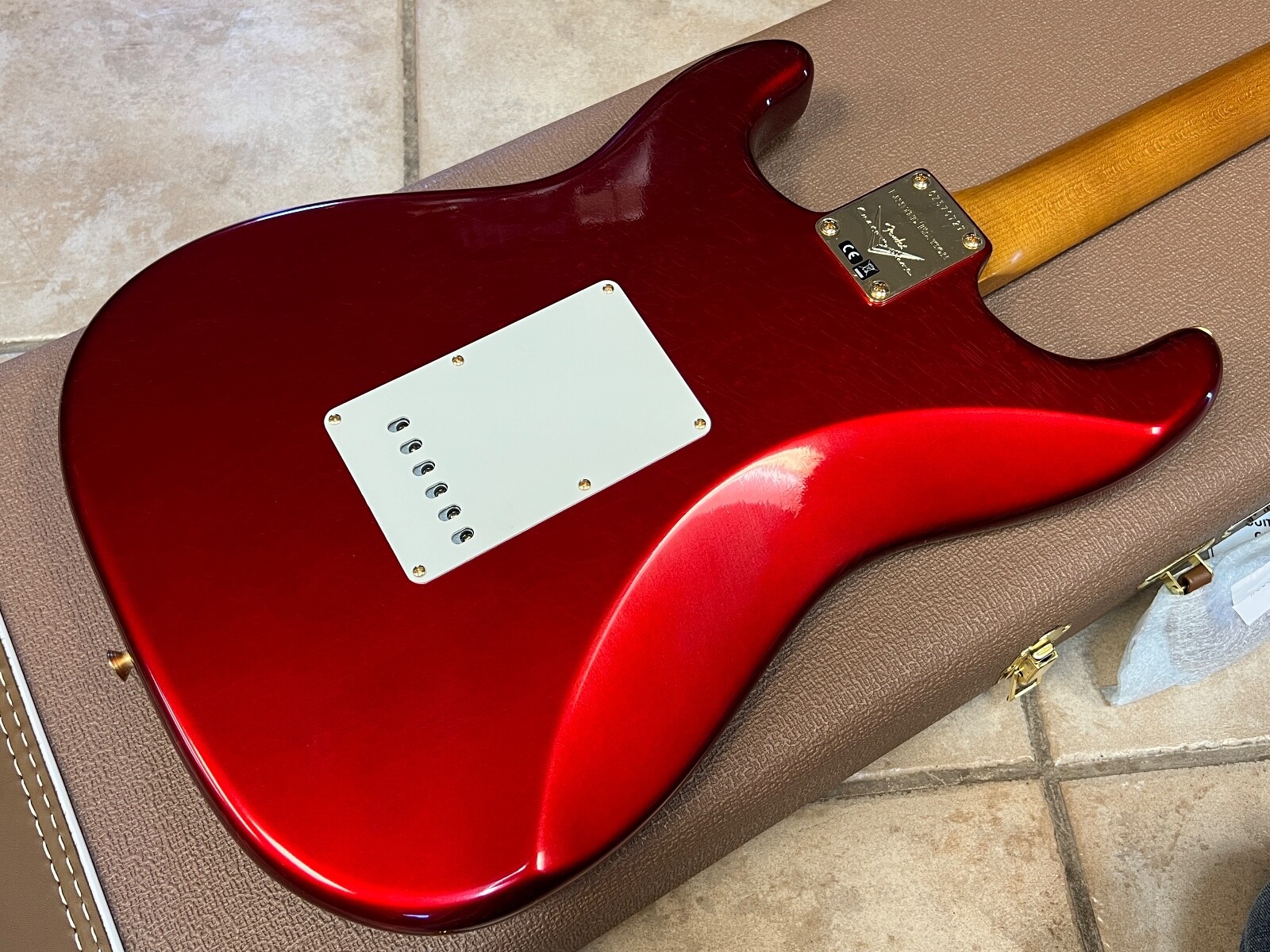 2023 Fender Custom Shop LTD 62 Stratocaster Closet Classic Aged Candy Apple Red