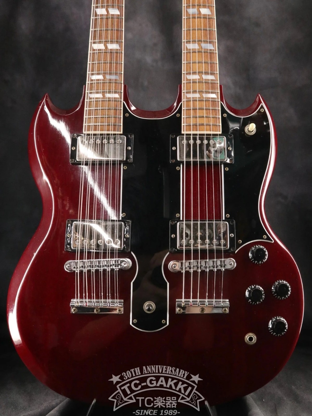 Gibson USA 1991 EDS-1275 Heritage Cherry Original Hardcase Safe Packing