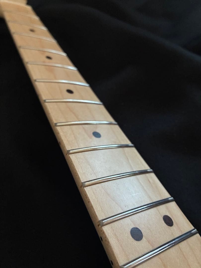 Telecaster maple fingerboard (No. 71) Nature color nitro satin painting