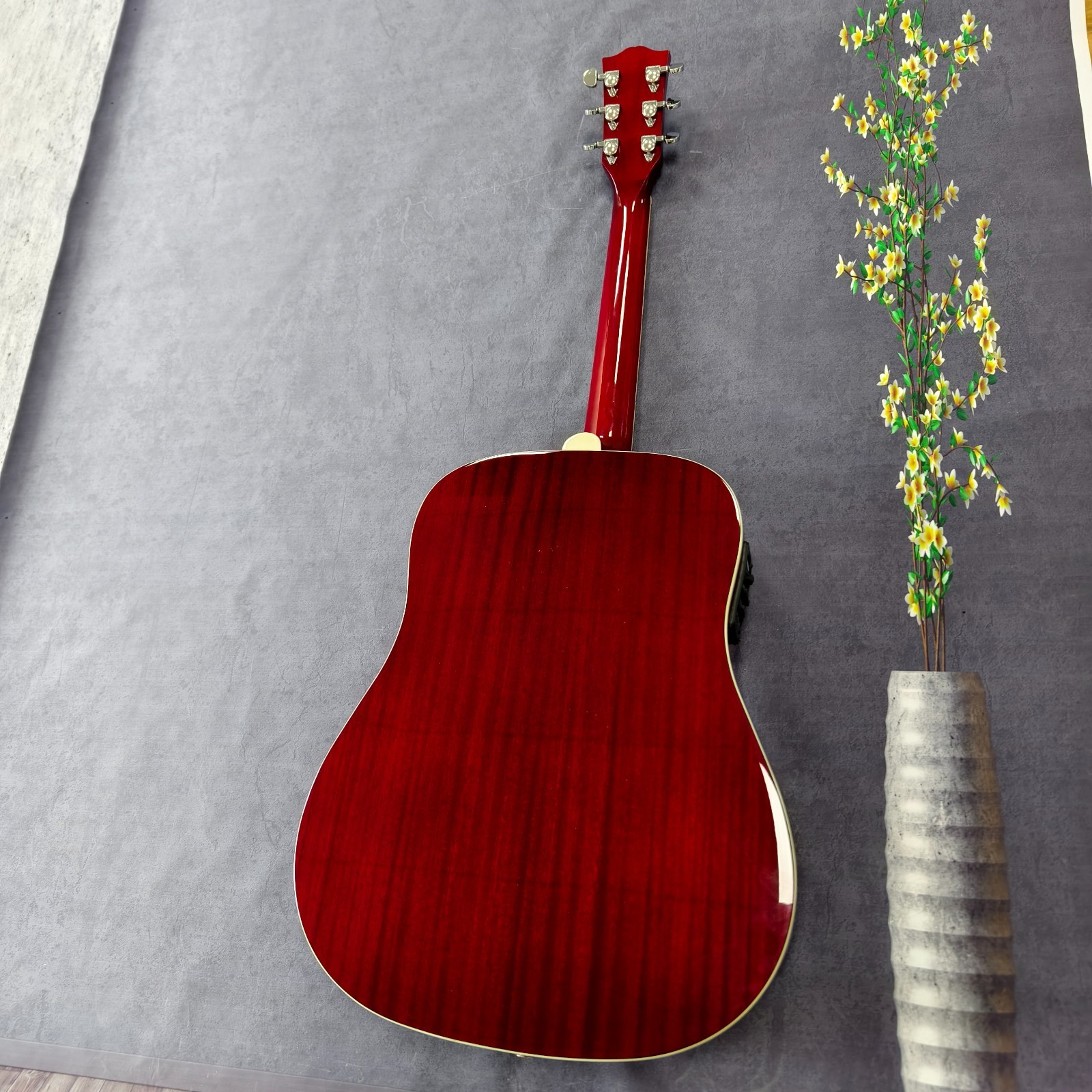 Ship US Hummingbird Acoustic Guitar Cherry Sunburst Finish Sitka Spruce Top