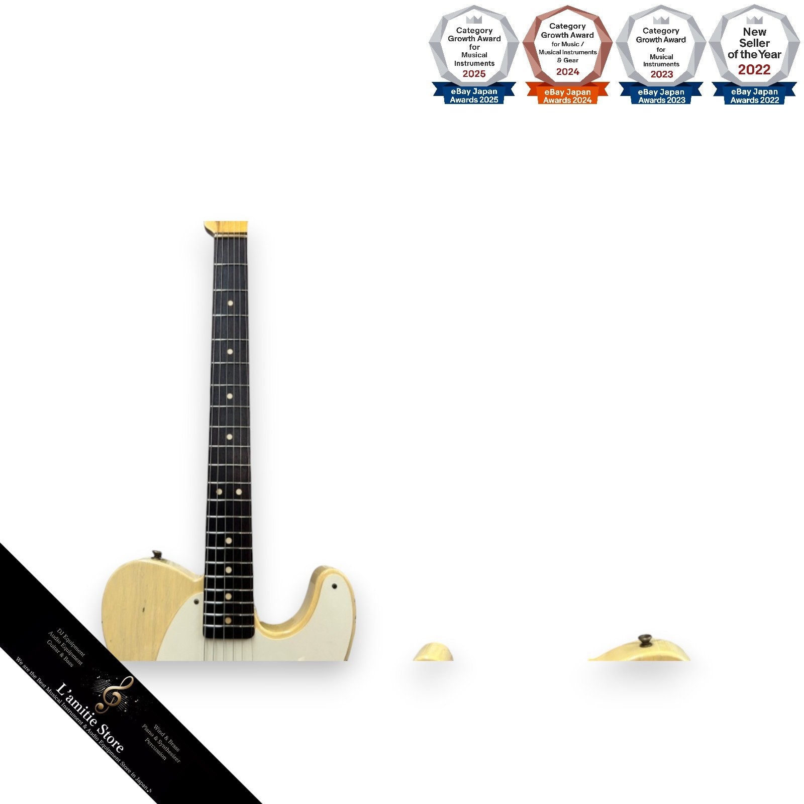 Fender Custom Shop 1964 Esquire Journeyman Relic Aged Vintage Blonde