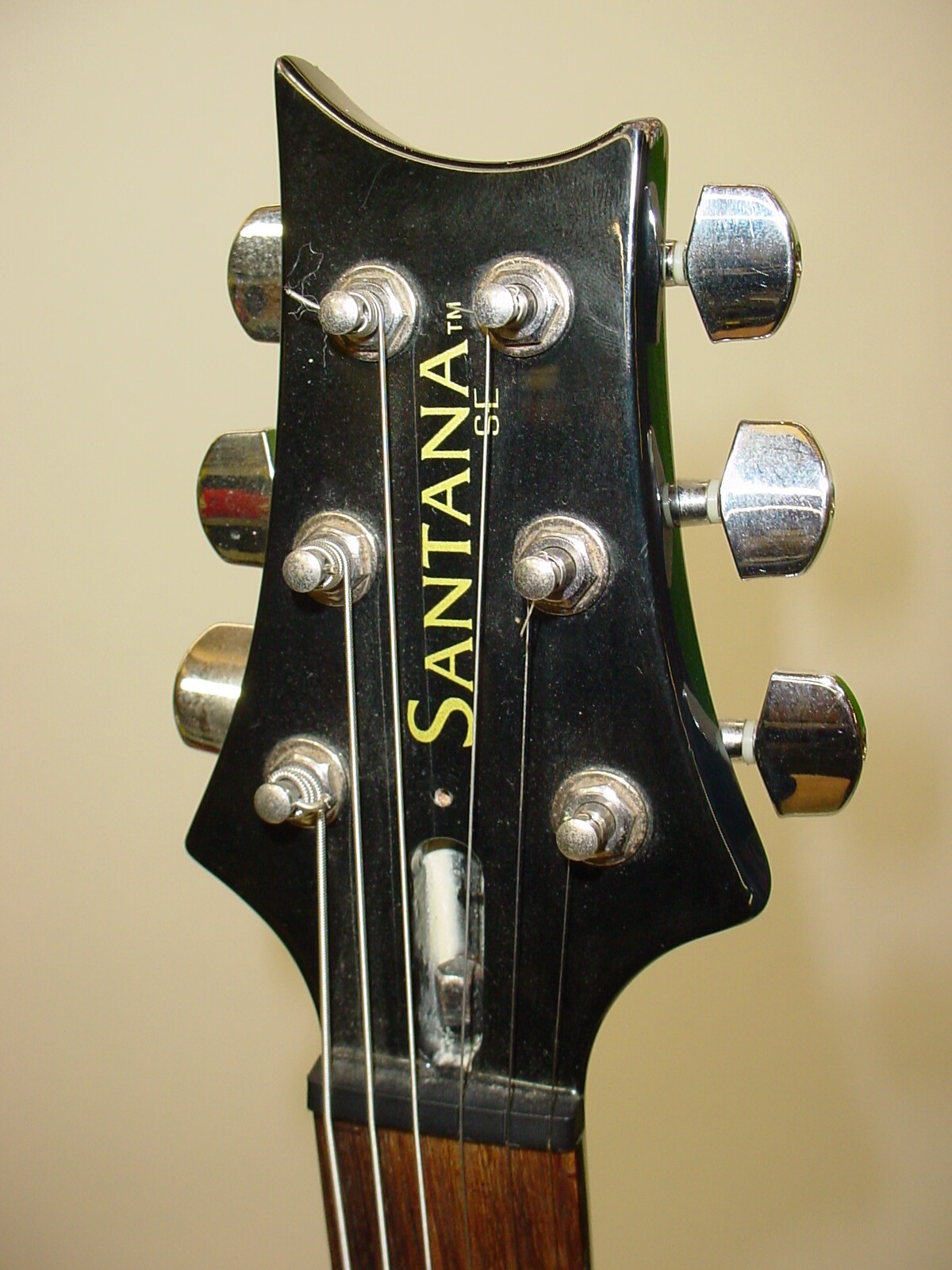 PRS Santana SE Electric Guitar – Transparent Blue
