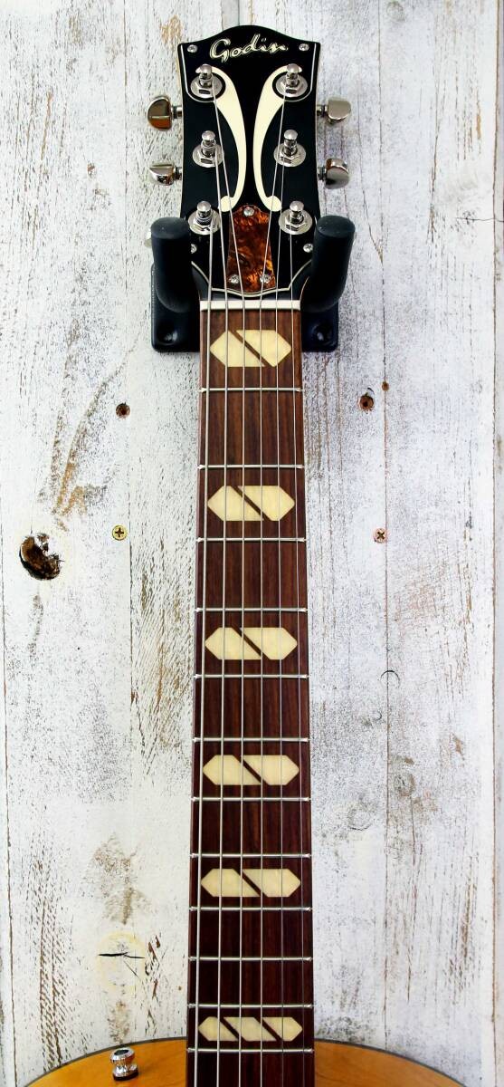 Godin 5Th Avenue Jumbo P90 Harvest Gold Full Aco
