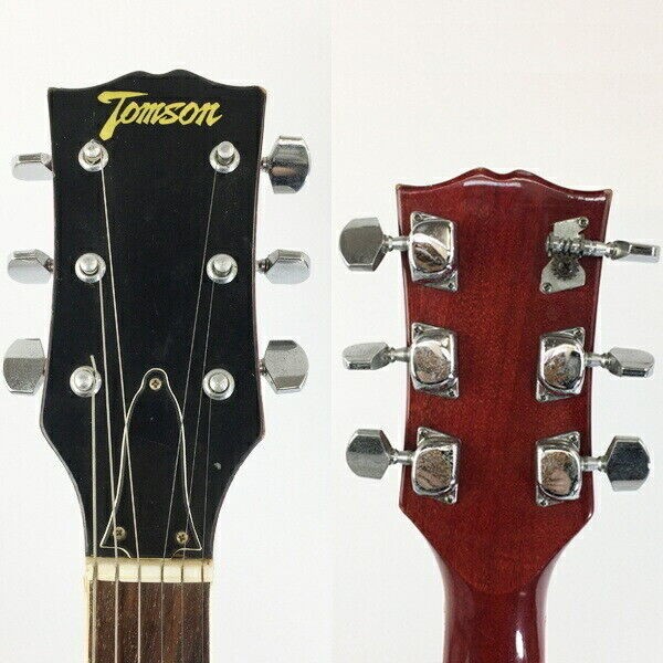Electric Guitar Tomson Les Paul Type Cherry Sunburst Color