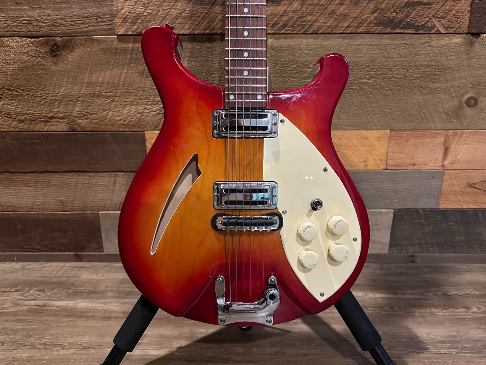 Waterslide Rubber Backer | RUBBER BRIDGE | Gig Bag | Semi-hollow | FREE TUNER