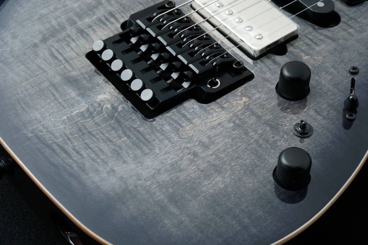 Ibanez J.Custom RG8870 Black Rutile Electric Guitar, Used