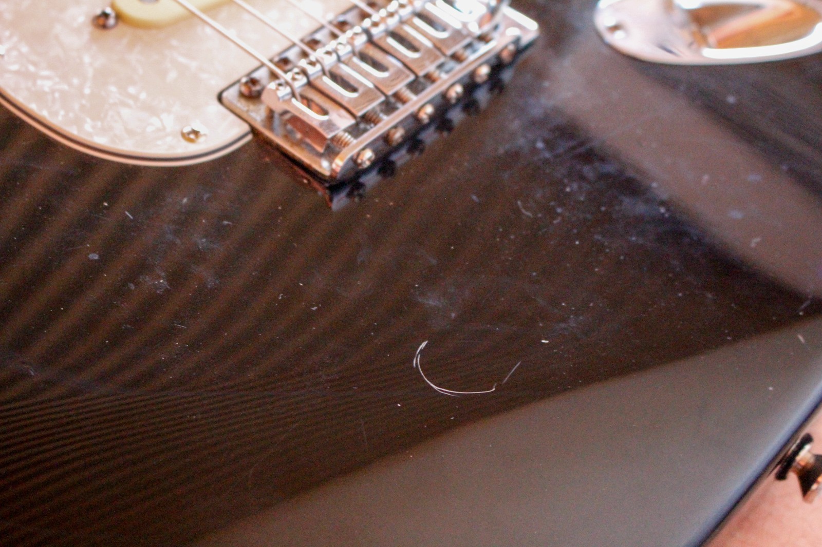 1998 Fender Deluxe Powerhouse Stratocaster Electric Guitar – Black