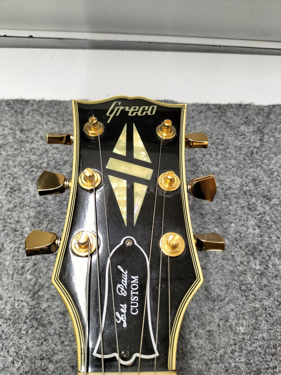 [Greco] EG500C Black Gold Hardware Made in Japan 1981 LP Custom Type E.Guitar