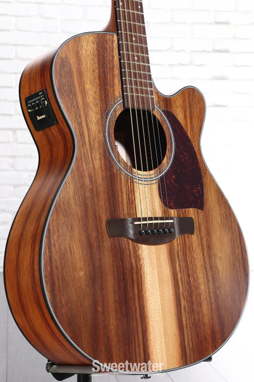 Ibanez PC50WSCE Acoustic-electric Guitar – Open-pore Natural
