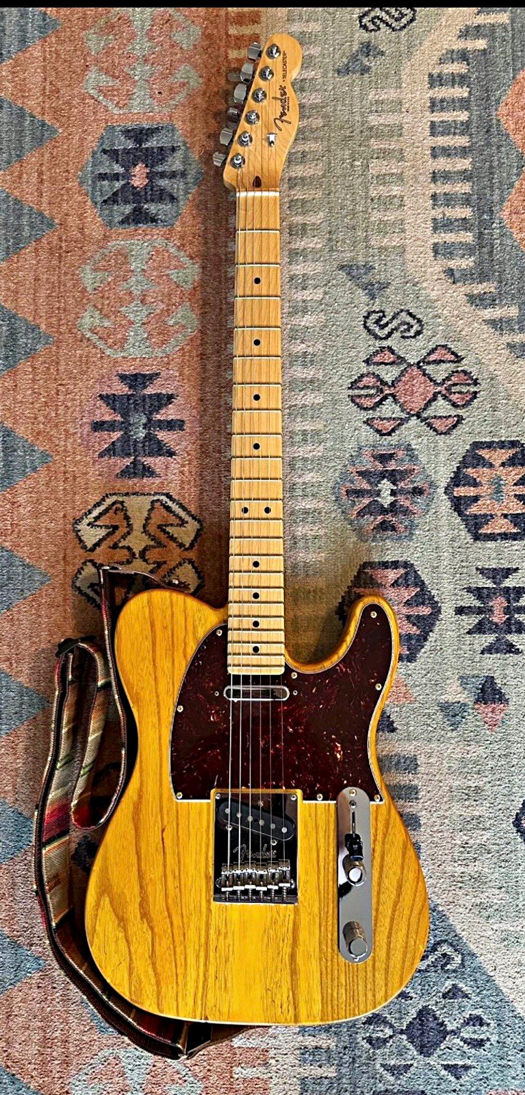 Fender FSR American Standard Hand-Stained Ash Telecaster 2012 – Amber Stain
