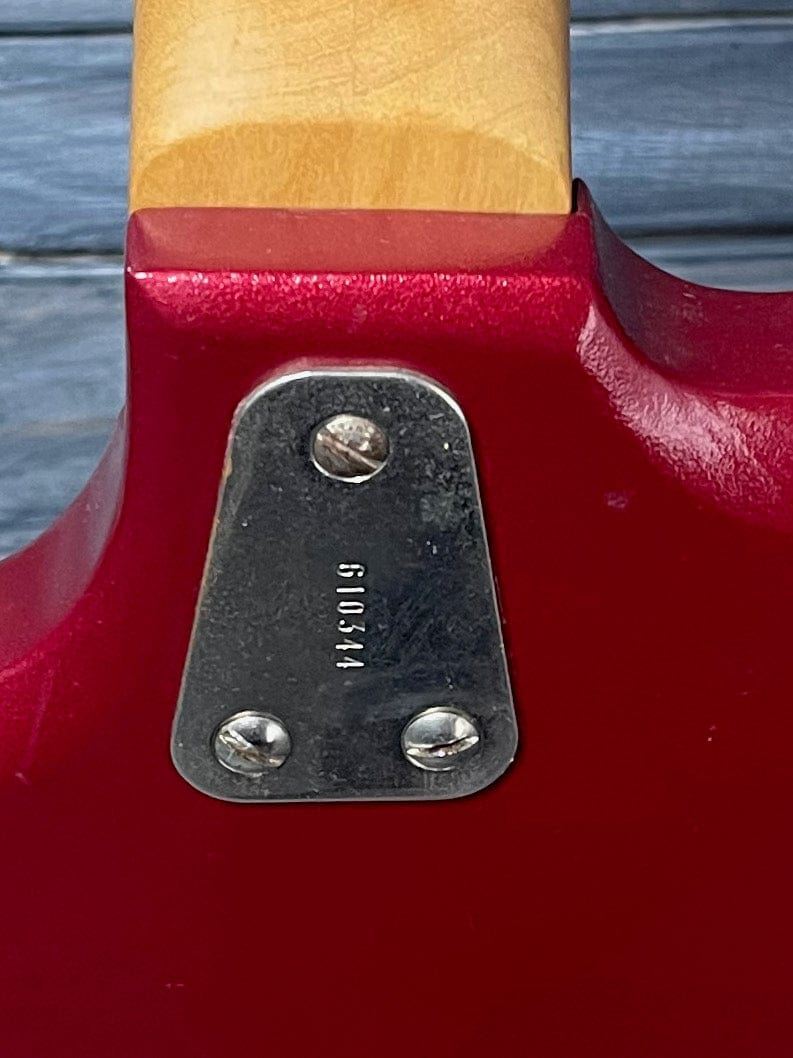 Used 1964 Hagstrom II Electric Guitar with Case- Red