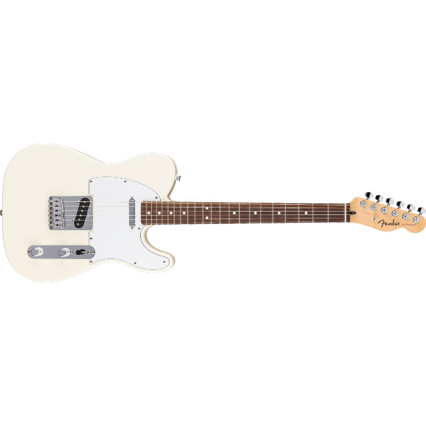 Fender Standard Telecaster, Laurel Fingerboard, White Pickguard, Olympic White