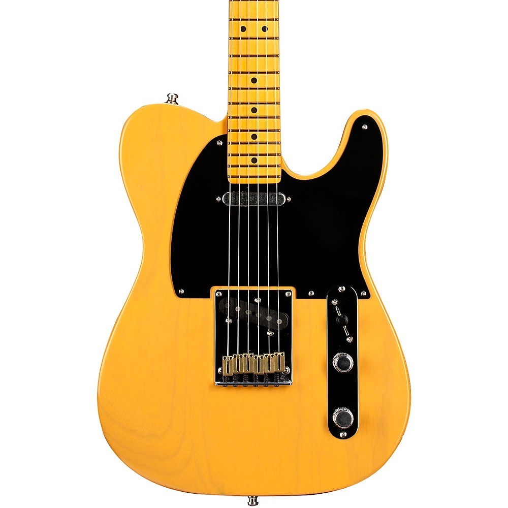 Fender American Ultra Luxe Vintg ’50s Telecaster Maple FB Guitar Bttrsctch Blnd